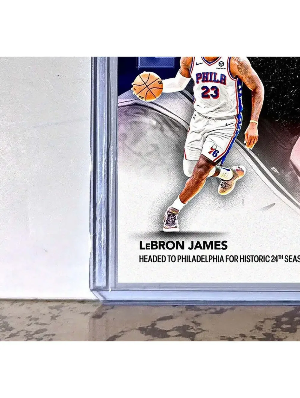 LeBron James 2026-27 Topps Now NBA Basketball Card Philadelphia 76ers PreSale